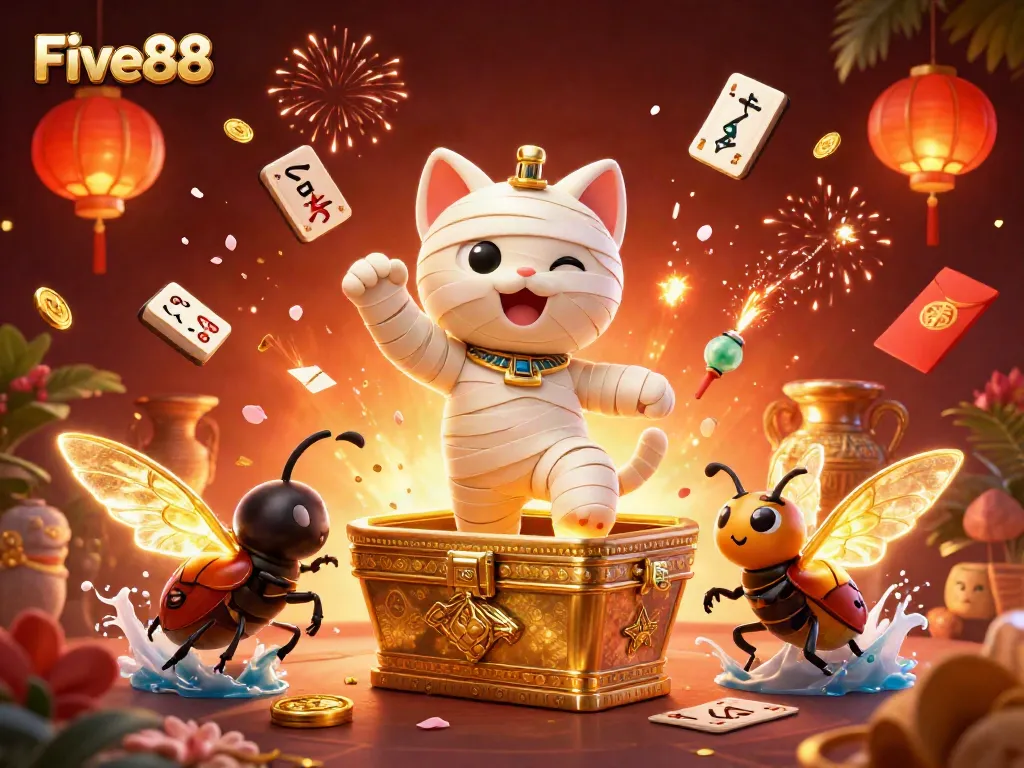Experience thrilling wins at Five88 with a magical scene of gaming excitement.