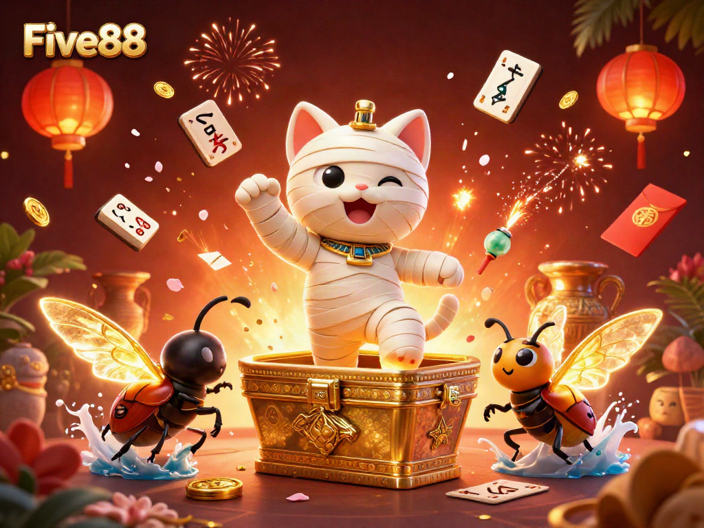 Experience thrilling wins at Five88 with a magical scene of gaming excitement.