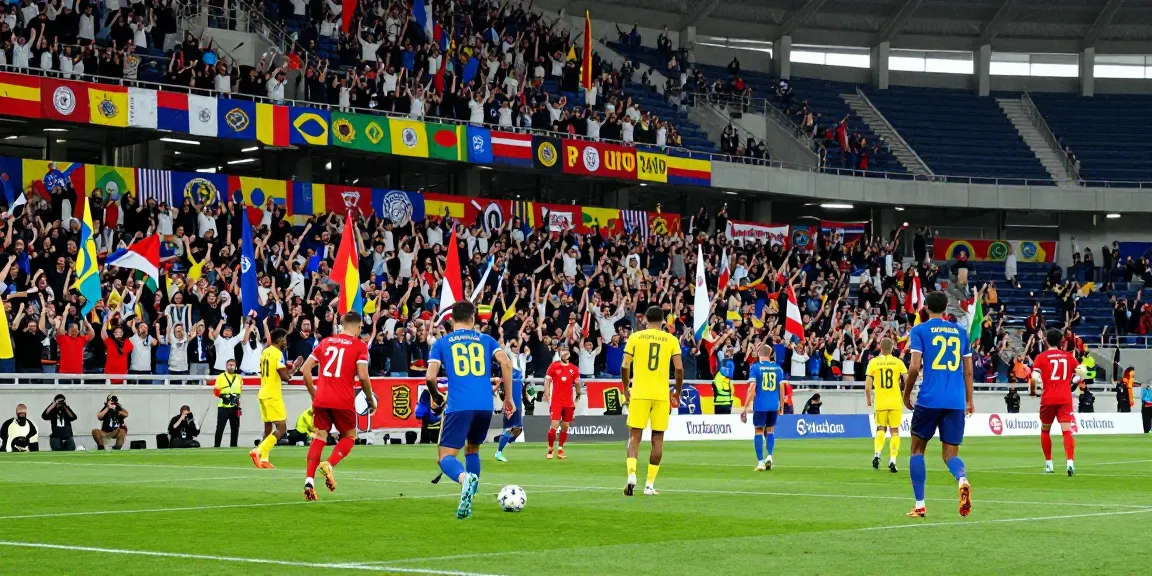 Engaging crowd at a soccer match showcasing the excitement of watching trang bóng thapcamtv live.