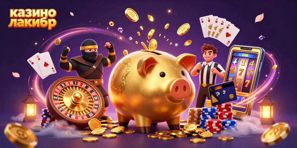 Experience the thrill at казино лакибир with vibrant gaming elements and charismatic characters.