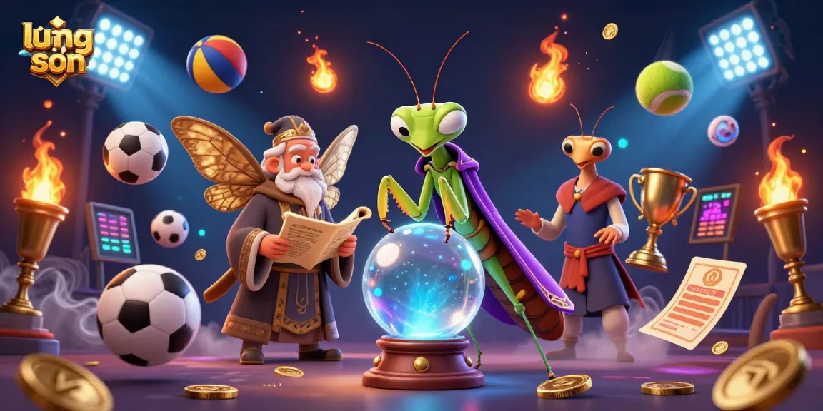 Engage with lương sơn's vibrant betting action showcasing fortune tellers and sports excitement.
